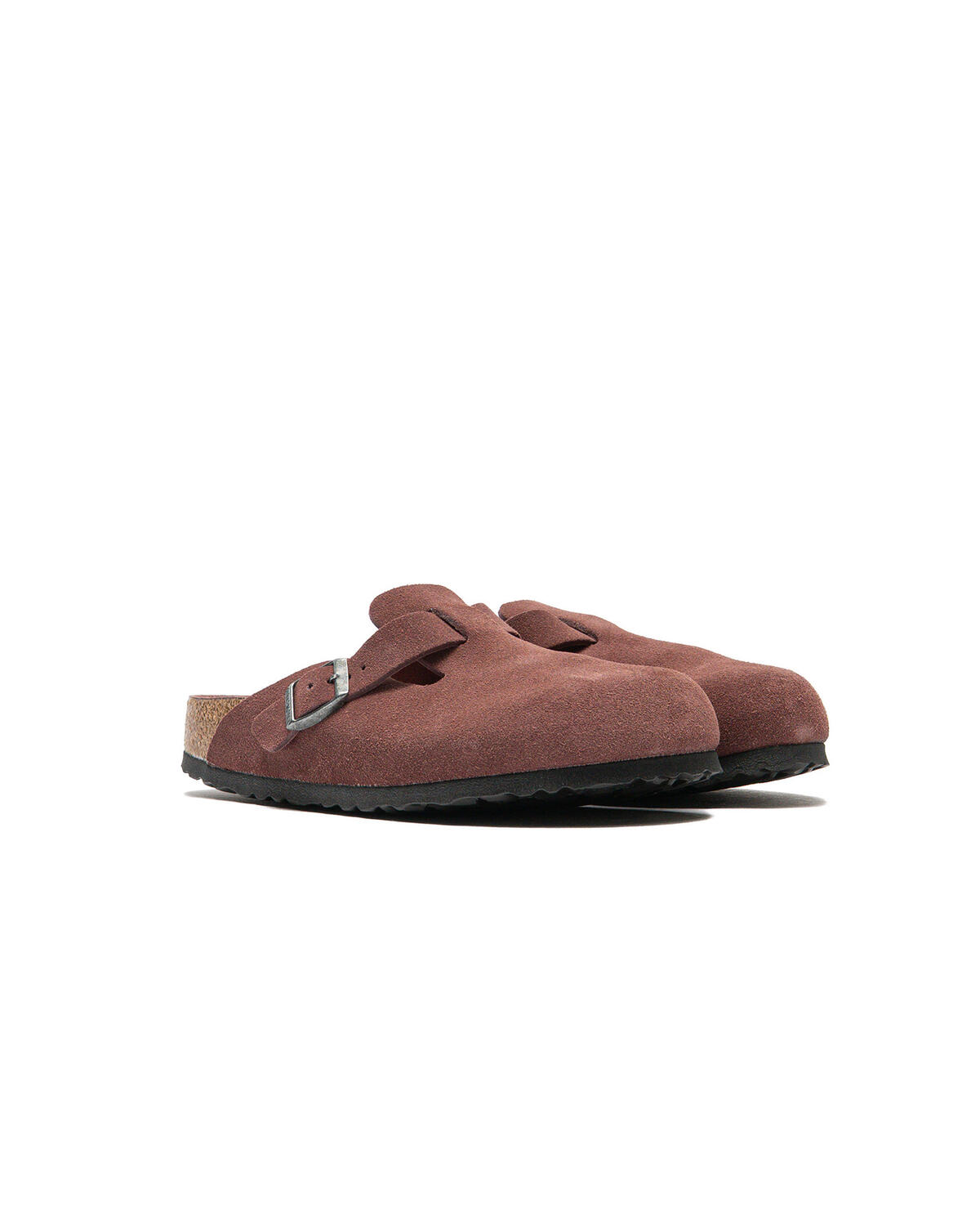 Birkenstock Boston Soft Footbed Suede Leather (Narrow Fit